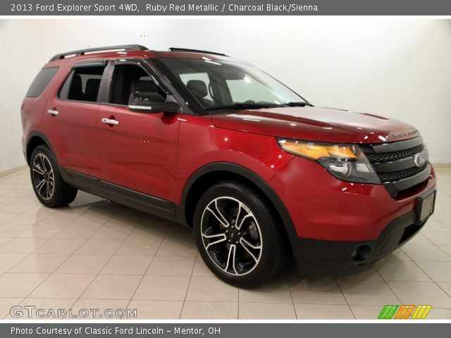 2013 Ford Explorer Sport 4WD in Ruby Red Metallic