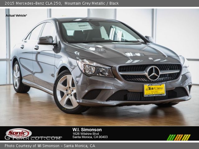 2015 Mercedes-Benz CLA 250 in Mountain Grey Metallic