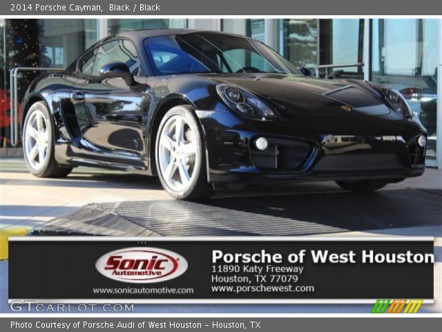 2014 Porsche Cayman  in Black