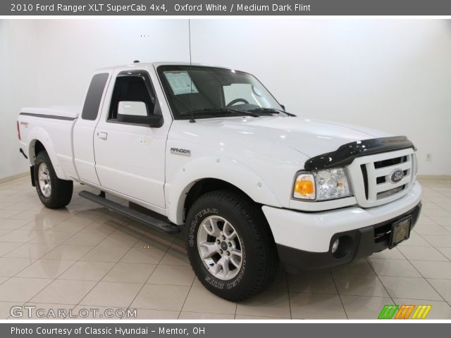 2010 Ford Ranger XLT SuperCab 4x4 in Oxford White