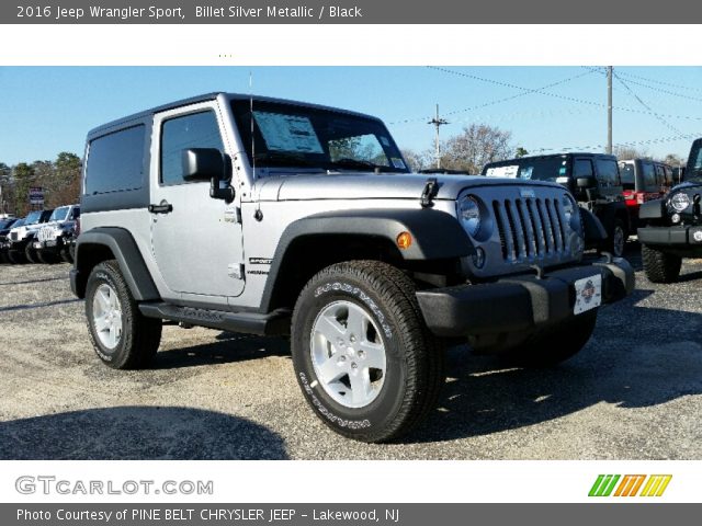 2016 Jeep Wrangler Sport in Billet Silver Metallic