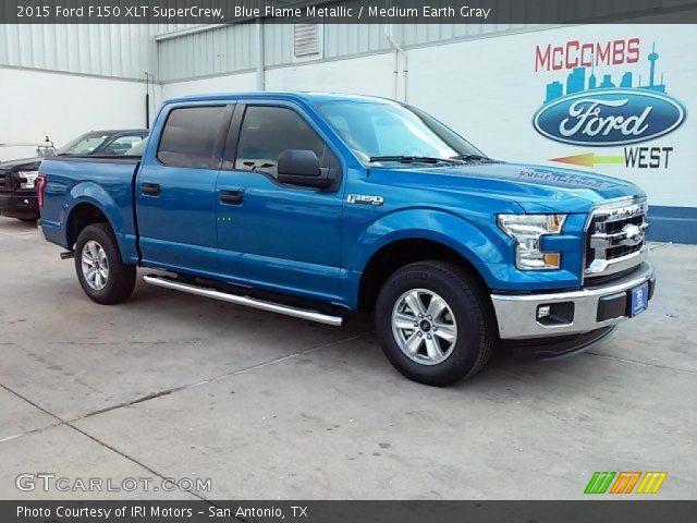 2015 Ford F150 XLT SuperCrew in Blue Flame Metallic
