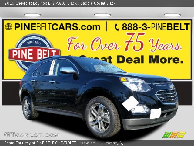 2016 Chevrolet Equinox LTZ AWD in Black