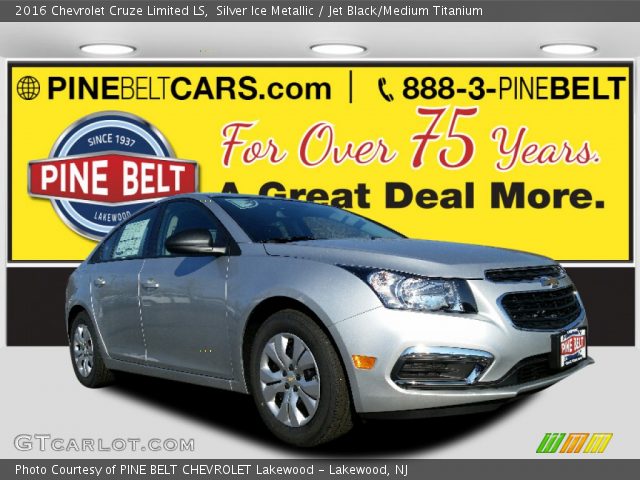 2016 Chevrolet Cruze Limited LS in Silver Ice Metallic