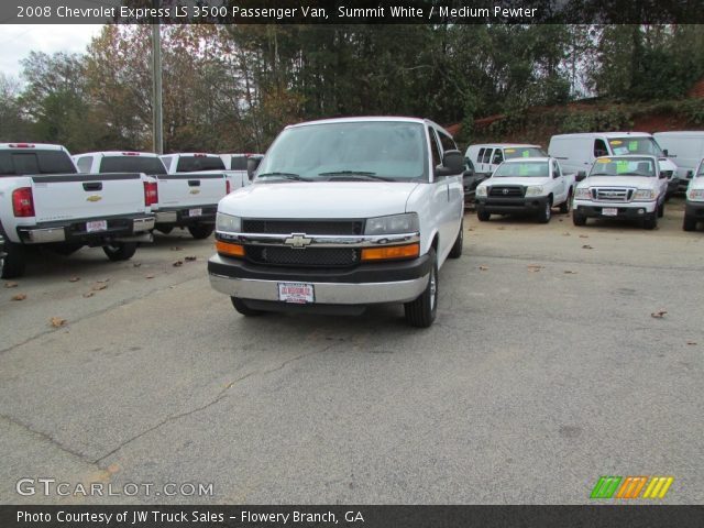 2008 Chevrolet Express LS 3500 Passenger Van in Summit White