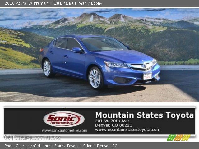 2016 Acura ILX Premium in Catalina Blue Pearl