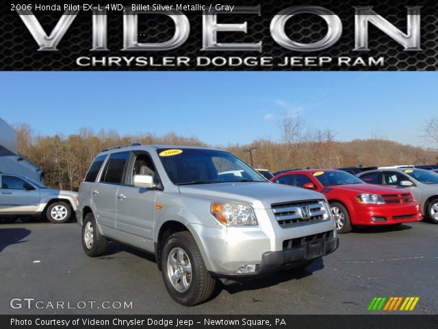 2006 Honda Pilot EX-L 4WD in Billet Silver Metallic