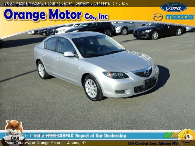 2007 Mazda MAZDA3 i Touring Sedan in Sunlight Silver Metallic