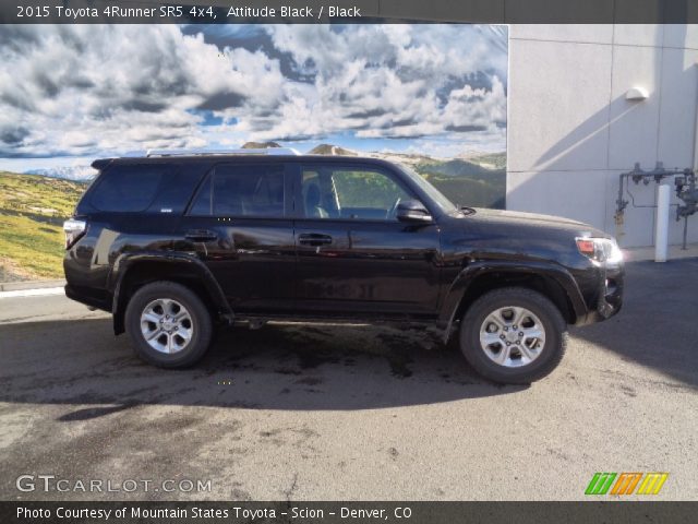 2015 Toyota 4Runner SR5 4x4 in Attitude Black