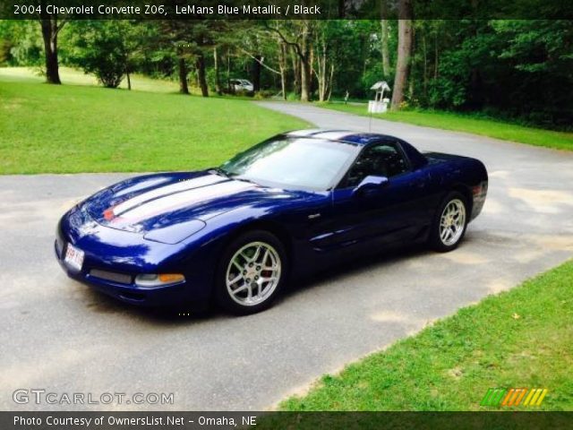 2004 Chevrolet Corvette Z06 in LeMans Blue Metallic
