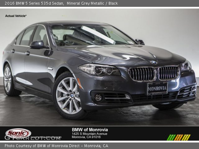 2016 BMW 5 Series 535d Sedan in Mineral Grey Metallic