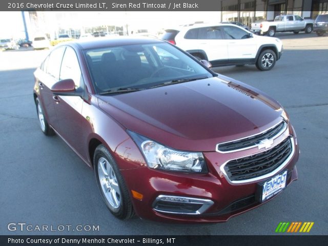 2016 Chevrolet Cruze Limited LT in Siren Red Tintcoat