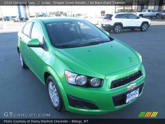 2016 Chevrolet Sonic LT Sedan in Dragon Green Metallic