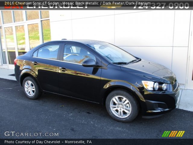2016 Chevrolet Sonic LT Sedan in Mosaic Black Metallic