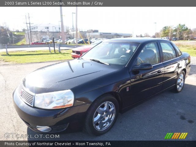 2003 Saturn L Series L200 Sedan in Medium Blue