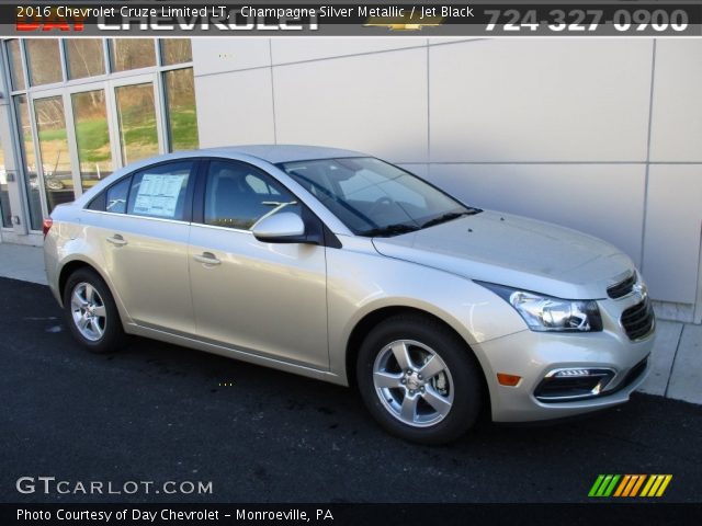2016 Chevrolet Cruze Limited LT in Champagne Silver Metallic