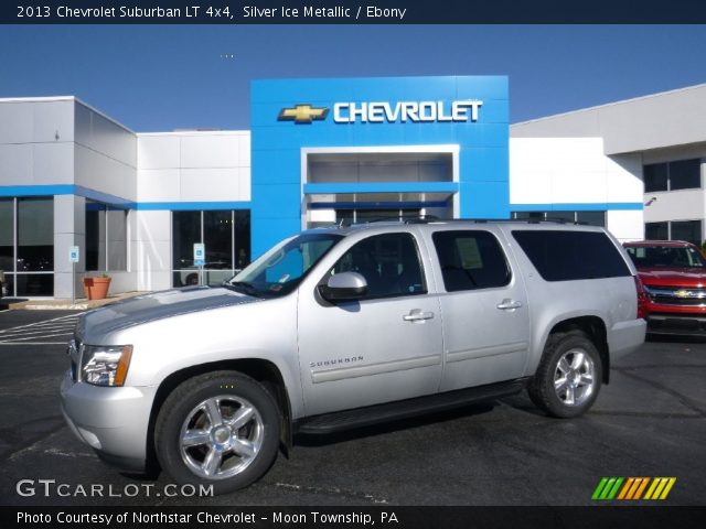 2013 Chevrolet Suburban LT 4x4 in Silver Ice Metallic