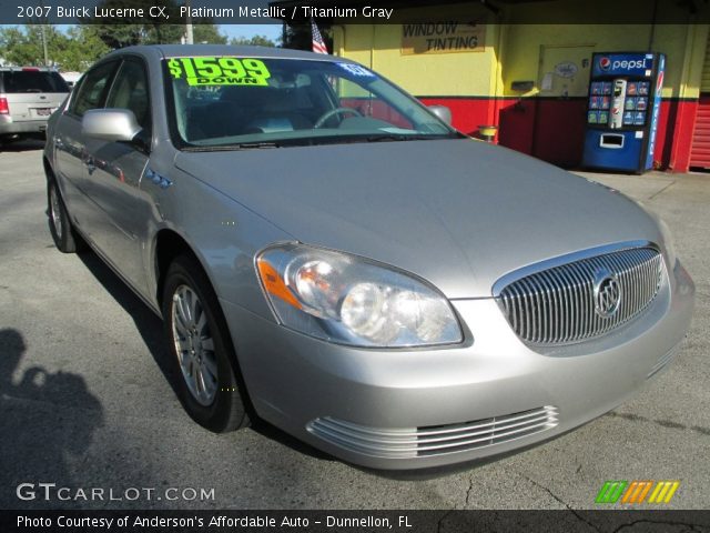 2007 Buick Lucerne CX in Platinum Metallic