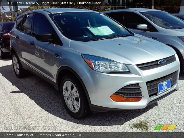 2016 Ford Escape S in Ingot Silver Metallic