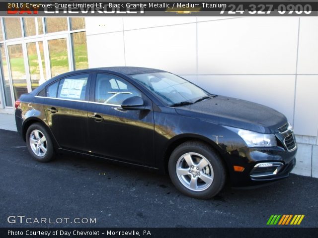 2016 Chevrolet Cruze Limited LT in Black Granite Metallic