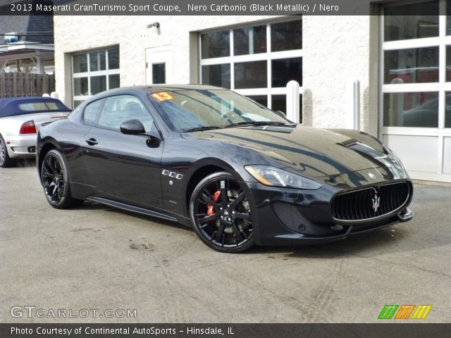 2013 Maserati GranTurismo Sport Coupe in Nero Carbonio (Black Metallic)