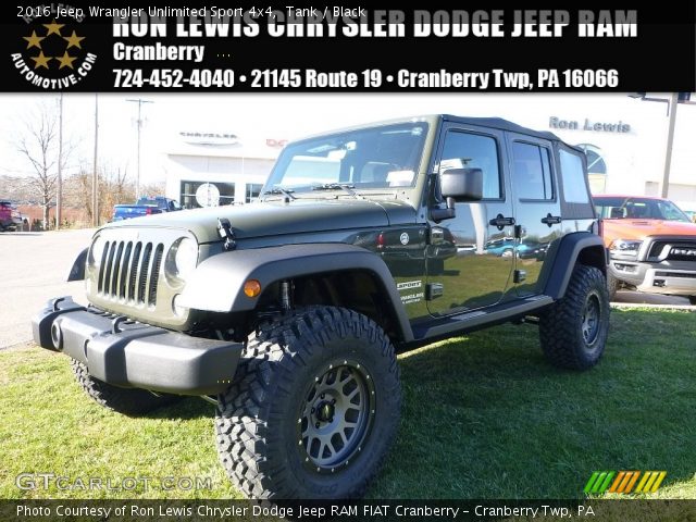 2016 Jeep Wrangler Unlimited Sport 4x4 in Tank