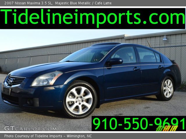 2007 Nissan Maxima 3.5 SL in Majestic Blue Metallic