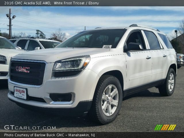 2016 GMC Acadia SLE AWD in White Frost Tricoat