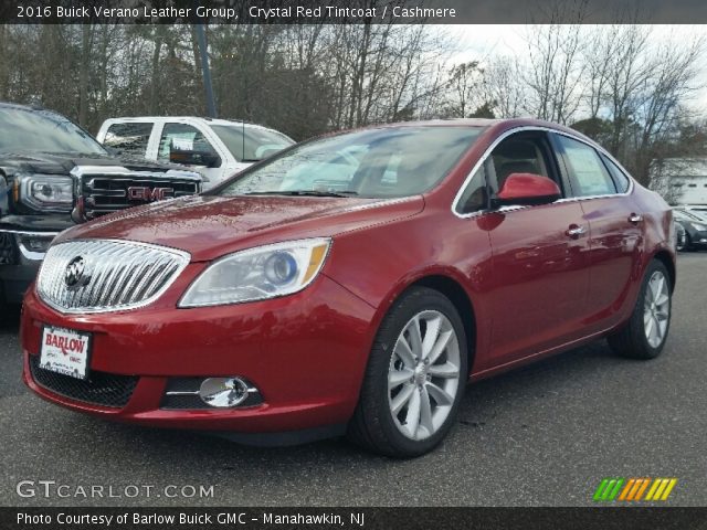 2016 Buick Verano Leather Group in Crystal Red Tintcoat