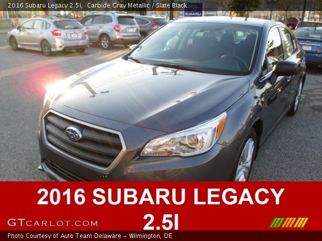 2016 Subaru Legacy 2.5i in Carbide Gray Metallic