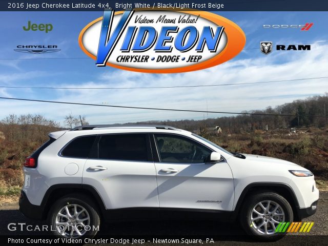 2016 Jeep Cherokee Latitude 4x4 in Bright White