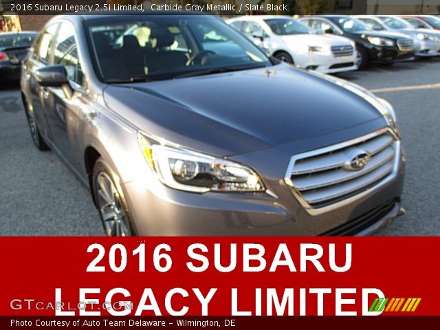 2016 Subaru Legacy 2.5i Limited in Carbide Gray Metallic