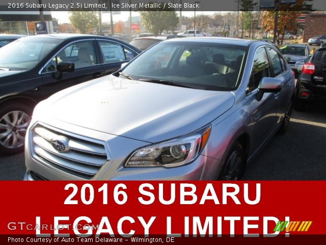 2016 Subaru Legacy 2.5i Limited in Ice Silver Metallic