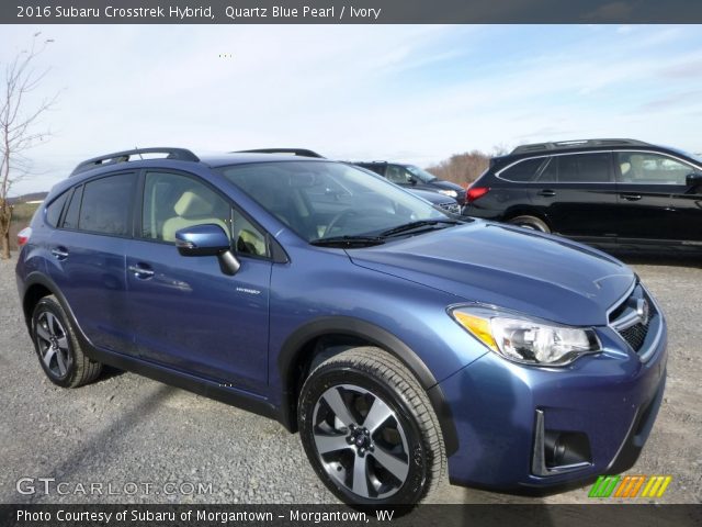 2016 Subaru Crosstrek Hybrid in Quartz Blue Pearl