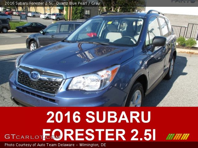 2016 Subaru Forester 2.5i in Quartz Blue Pearl