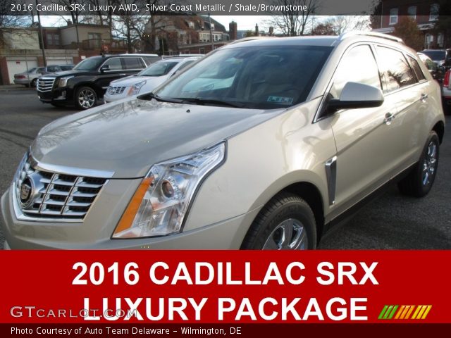 2016 Cadillac SRX Luxury AWD in Silver Coast Metallic