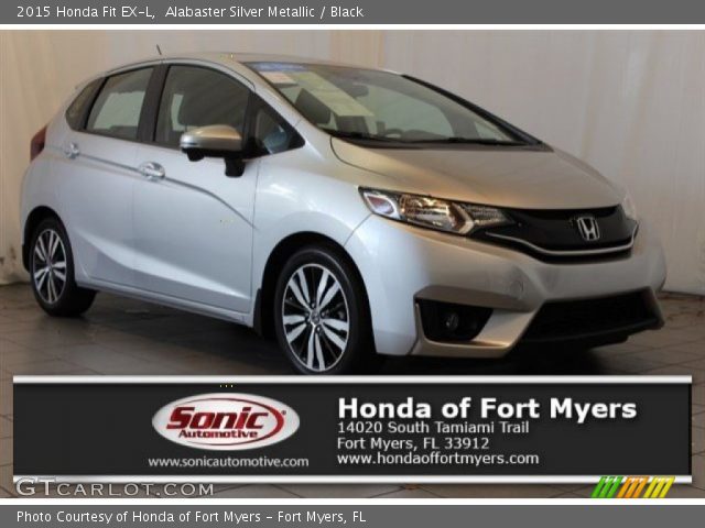 2015 Honda Fit EX-L in Alabaster Silver Metallic