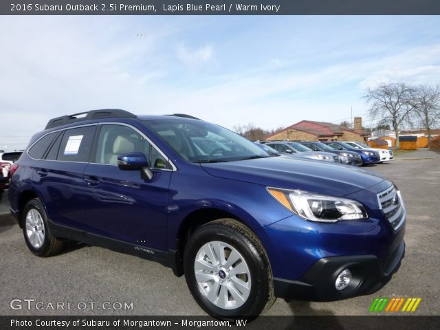 2016 Subaru Outback 2.5i Premium in Lapis Blue Pearl
