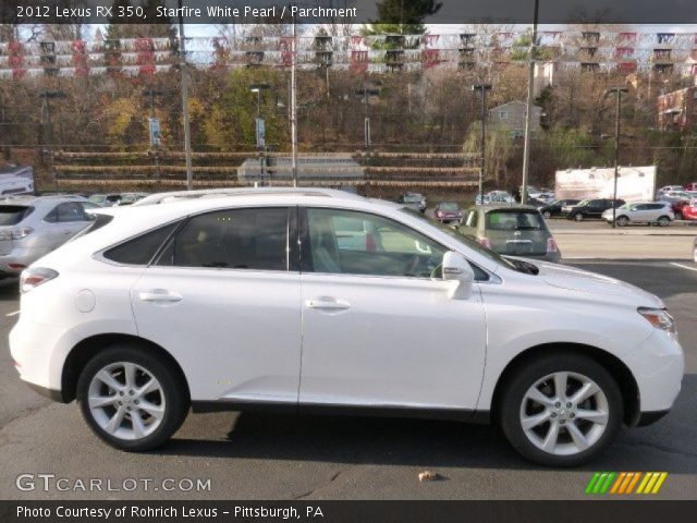 2012 Lexus RX 350 in Starfire White Pearl