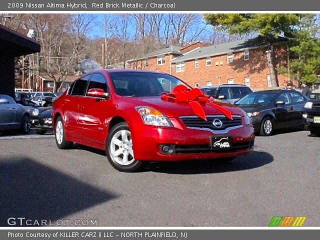 2009 Nissan Altima Hybrid in Red Brick Metallic