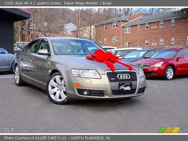 2005 Audi A6 4.2 quattro Sedan in Dakar Beige Metallic