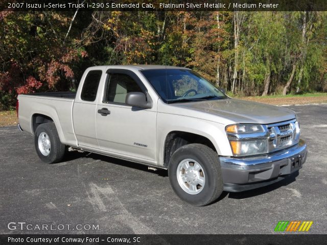 2007 Isuzu i-Series Truck i-290 S Extended Cab in Platinum Silver Metallic