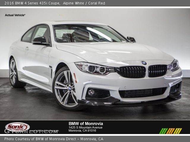 2016 BMW 4 Series 435i Coupe in Alpine White