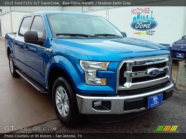 2015 Ford F150 XLT SuperCrew in Blue Flame Metallic