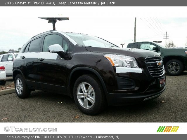 2016 Chevrolet Trax LT AWD in Deep Espresso Metallic
