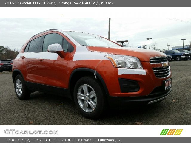 2016 Chevrolet Trax LT AWD in Orange Rock Metallic