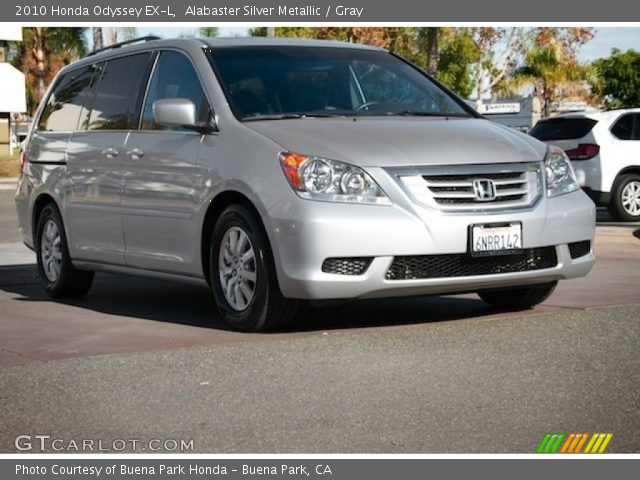 2010 Honda Odyssey EX-L in Alabaster Silver Metallic