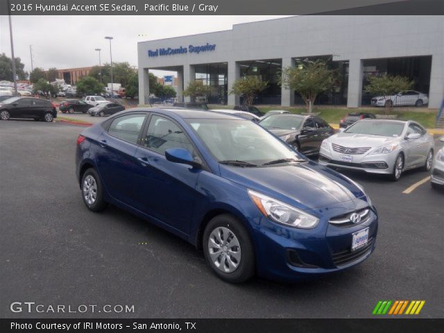 2016 Hyundai Accent SE Sedan in Pacific Blue