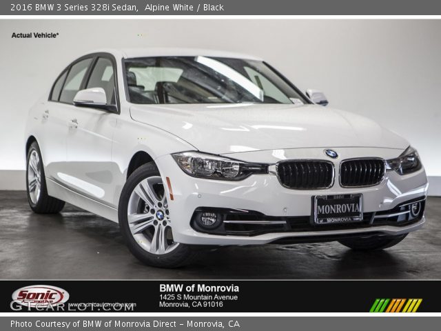 2016 BMW 3 Series 328i Sedan in Alpine White