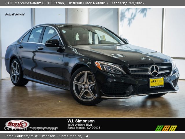 2016 Mercedes-Benz C 300 Sedan in Obsidian Black Metallic